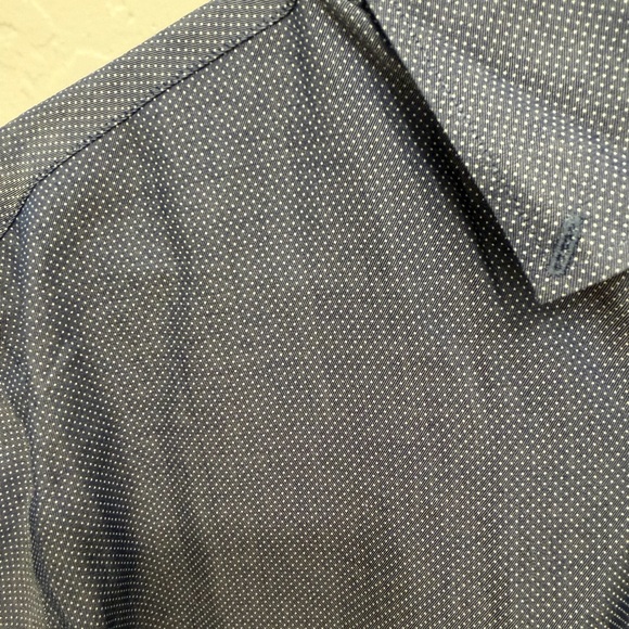 Ryan Seacrest Distinction Slim Fit Button-Down Shirt - Picture 4 of 4